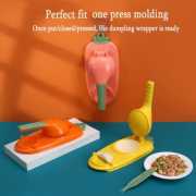 2 in 1 ম্যাজিক পিঠা মেকার-Dumpling Maker DIY Kit Wrapper Presser Manual Labor- Machine Kitchen Gadgets